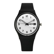 [스와치] GB743 Irony Big Classic 공용 우레탄시계 34mm