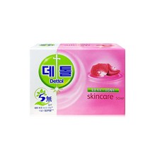 데톨 항균비누 모이스처(스킨케어), 8개, 95g