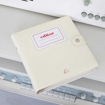 대학생 데일리 플래너 베이직 똑딱이 다이어리 선물, 단품