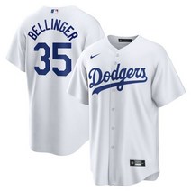 [해외] 나이키 저지 유니폼 MLB 코디 벨린저 LA 다저스 홈 플레이어 네임 저지 화이트 871691