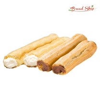 브레드샵 [브레드샵] 초코 or 요구르트 슈스틱 60g x 10개/간식/홈카페, 1.초코10개