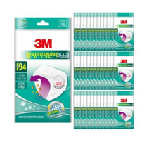 3M 이지핏 황사마스크 KF94 화이트, 40개입, 1개