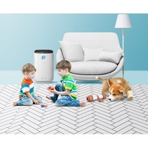 빌라 주택 층간소음 패턴 바닥매트 어린이집 놀이방 아이들 유아 베이비 실내, 헤링본화이트 논슬립매트 마블 1M