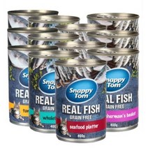 스내피톰 캣 메인터넌스 리얼 씨푸드 400g x 12개세트 [맛선택], 씨푸드 플래터