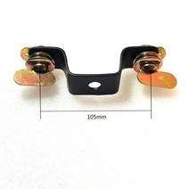 상업용조명 카페 상가 레이져 COLORNIE 2pcs 오메가 클램프 브래킷 빠른 잠금 230W 7R 조명 전문 무대 DJ, 01 Hole Distance 105 mm_01 아무도