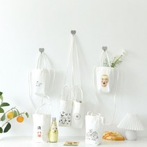 심플 댄디 나비 꽃 만화 토끼 캐릭터 선녀 캐주얼 숄더백 크로스백 핸드백 에코백 파우치 나들이