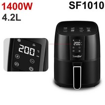 에어프라이어 42L 공기 프라이어 오일 오븐 360 베이킹 LED 터치 스크린 전기 프라이 1400W 바구니 주방 요리, CHINA, AU, 옵션01 Air Fryer