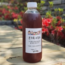 무설탕수정과 수제전통수정과 1000ml 나한과를 사용합니다.