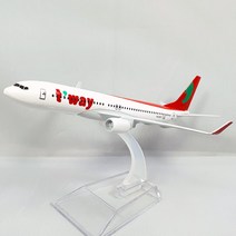 모형비행기 티웨이 16cm (1400), 단품