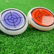 키키공작소 골브 볼마커 자석 그린 수평, 색상랜덤 2개