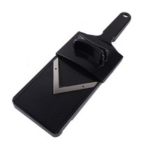 고기슬라이서 고기 절단 냉동 슬라이서 홈 주방 수동 스테인레스 스틸 식품 커터 슬라이싱 기계 자동 배달 미끄럼 방지 핸들, 씨 블랙 에스