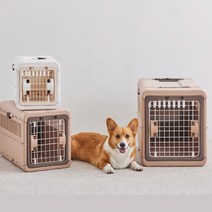 릿첼 강아지 고양이 이동장 이동가방 캐리어 접이식 이동장 M, 접이식이동장 M (다크브라운)