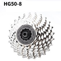 자전거 스프라켓 자전거체인 기어 휠 시마노 Claris HG50-8 도로 자전거 카세트 8 속도 12-25T 플라이휠 자, 한개옵션0