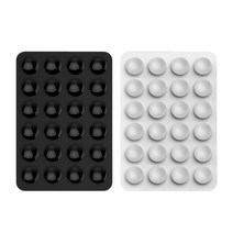 라이코스 스마트폰 보조배터리 흡착 패드, 화이트