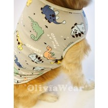 대형견 잠옷 3xl 4xl 5xl 강아지 잠옷, 5XL-가슴둘레 84 기장 65 (올리), H