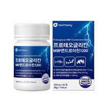 프로테오글리칸MBP 콘드라이친1200 600mg, 6개, 60정