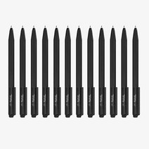 모나미 트리피스 / 삼각볼펜 / 12개묶음상품 3개묶음상품 / 블랙 블루 레드 / 0.5mm 0.7mm 1.0mm / 유성볼펜 모나미트리피스 모나미볼펜 필기감이좋은볼펜 장시간필기, 블랙_12개묶음상품