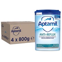 Aptamil Anti Reflux Baby Milk Powder 앱타밀 1세 안티 리플럭스 베이비 밀크 파우더 분유 800g 4개