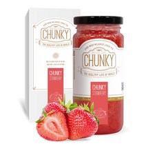 청키 수제 딸기청 과일청 생 딸기라떼 청, 300ml, 1병, 1개