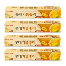 롯데 기름종이 롤형, 4개입