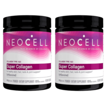 Neocell 네오셀 슈퍼 콜라겐 1 and 3 파우더 무맛 198g X 2통 2개월분, 슈퍼 콜라겐 파우더 198g X 2통 2개월분