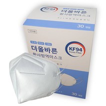 (특가)더올바른 황사방역마스크 대형 KF94 120매(올림픽 새부리형), 1개입, 120개
