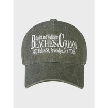 [비치스앤크림] HEALTH AND WELLNESS PIGMENT CAP-KHAKI
