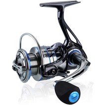 Tempo Apex 스피닝 릴 초경량 프리미엄 마그네슘 바디 10 + 1BB가 있는 매우 부드러운 낚시 강력한 17.7kg(38파운드) 최대 탄소 섬유 드래그가 강력하고 내구성, Apex 2000