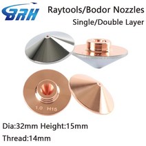 미니 레이저 각인기 소형 금속 마킹기 휴대용 가공기 날인기 brh 단일이중 레이어 dia.32mm h15 m14 구경 0.8-5.0 bodorempower raytools 커팅, 더블 레이어, 0.8mm