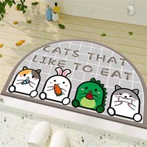 이케아발매트 욕실 호텔 주방 코스트코 화장실 발매트 속건성 미끄럼방지, D