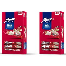독일직구 세트 2 x MUNZ 트리펠리 화이트 초콜릿 스위스 초콜릿 브랜치 클래식 2 x 33 = 66 프랄린 초콜릿 바 1.58 kg 대형 팩 믹스 마에스트라니 화이트 곱창 글루텐 프리, 상세참조, 수량