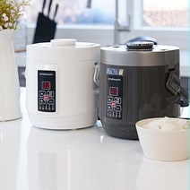스트로만 저당밥솥 전기밥솥 당뇨밥솥 캠핑밥솥 멀티쿠커 1인용 3인용 5인용 10인용, 2~3인용(1.6L)화이트