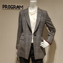 프로그램 NC05 체크안감자켓1 P203J016