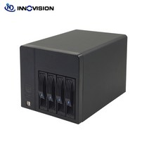 서버 랙2022 새로운 핫 스왑 NAS 스토리지 서버 섀시 IPFS 광부 4 드라이브 베이 6GB sata 백플레인 지원 m, 01 Empty Case