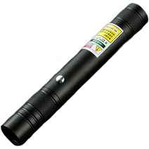 고출력 USB 충전식 레이저 레이져 포인터 포인트 기계, 그린라이트 싱글포인트 외관 레드쉘  충전기, 1개