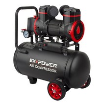이엑스파워 콤프레샤 2마력 18L 듀얼모터 에어컴프레서 소형 콤프레셔 EAC-20S, 1개