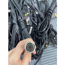 용융 압력 센서 트랜스듀서 트랜스미터 용 케이블이 있는 6 핀 커넥터, 02 6pin with 3m