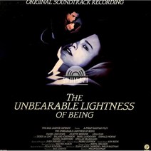 The Unbearable Lightness Of Being [프라하의 봄; 참을수 없는 존재의 가벼움 1988] 엘피음반 상태(쟈켓/음반) NM/NM