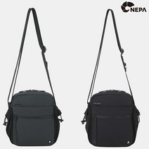 네파 NEPA 송파점 남녀공용 멋을 아는 트레킹 네파-트레킹-크루 N.T.C 크로스백 코듀라 원단을 적용하여 내구성이 뛰어남 고급스러우면서도 트렌디한 디자인 SP, 000, BLACK(199)