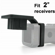 50mm x 50m 견인 후크 커버 포드 지프 1Pc 2 인치 자동 트레일러 히치 수신기 플매트 카펫 러그 캡 Toyota, China, black