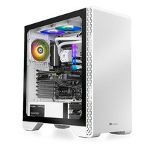 Thermaltake Frostbite 360 게이밍 데스크탑 (AMD Ryzen™ 5 5600X 6코어 ToughRam RGB DDR4 3600Mhz 16GB 메모리 NVID, 13400F | 4060