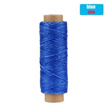 가정용 미니 재봉틀 다색 150D 30M 가죽 바느질 왁스 스레드 코드 가죽 공예 DIY 바느질 스레드 가죽 바느, 13 M-30M, [13] M-30M