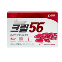 펄세스 함익병 크릴56 인지질56% Aker사 선상가공 남극 크릴오일, 4박스, 1000mg