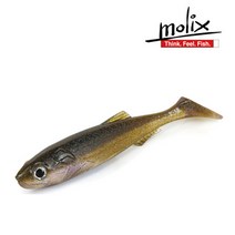 몰릭스 빅베이트 RT 쉐드 7인치 배스 광어 다운샷 웜 민물 낚시, 503 rudd