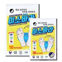 미소바라 발 수액패치 다리붓기 목초수액시트 30매입