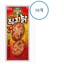 [한끼]의성마늘 직꾸닭 매콤레드 100gX10 방학 홈파티 간식 간편식 안주 밥반찬 전자레인지 조리 롯데햄 가을 식재료 1세트, 19세트