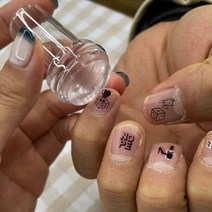 스탬핑네일 손톱도장 꾸욱젤 프렌치네일 도구