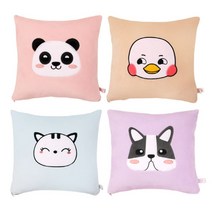 건강-드림_토이웍스 캐릭터 사각 쿠션2 35x35cm 20종 디자인 안고자는 베개 편한 인테리어 소품 자동차 쇼파 원룸_rjsrkdemf, 건강_드림-옵션_망토고양이_인디핑크