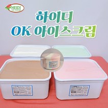 업소용 하이디 Ok 바닐라외 5 가지맛 5000ml 아이스크림, 메론맛5000ml, 1개