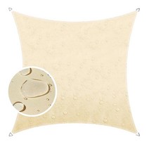 그늘애 옥상 그늘 차광막 썬쉐이드 방수 삼각 사각, PES 방수, 베이지 / 2mx2m (사각)